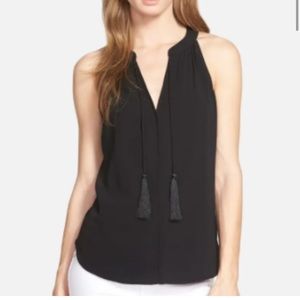 Copper‎ & Ella Layla Tassel Tie Black Top Small